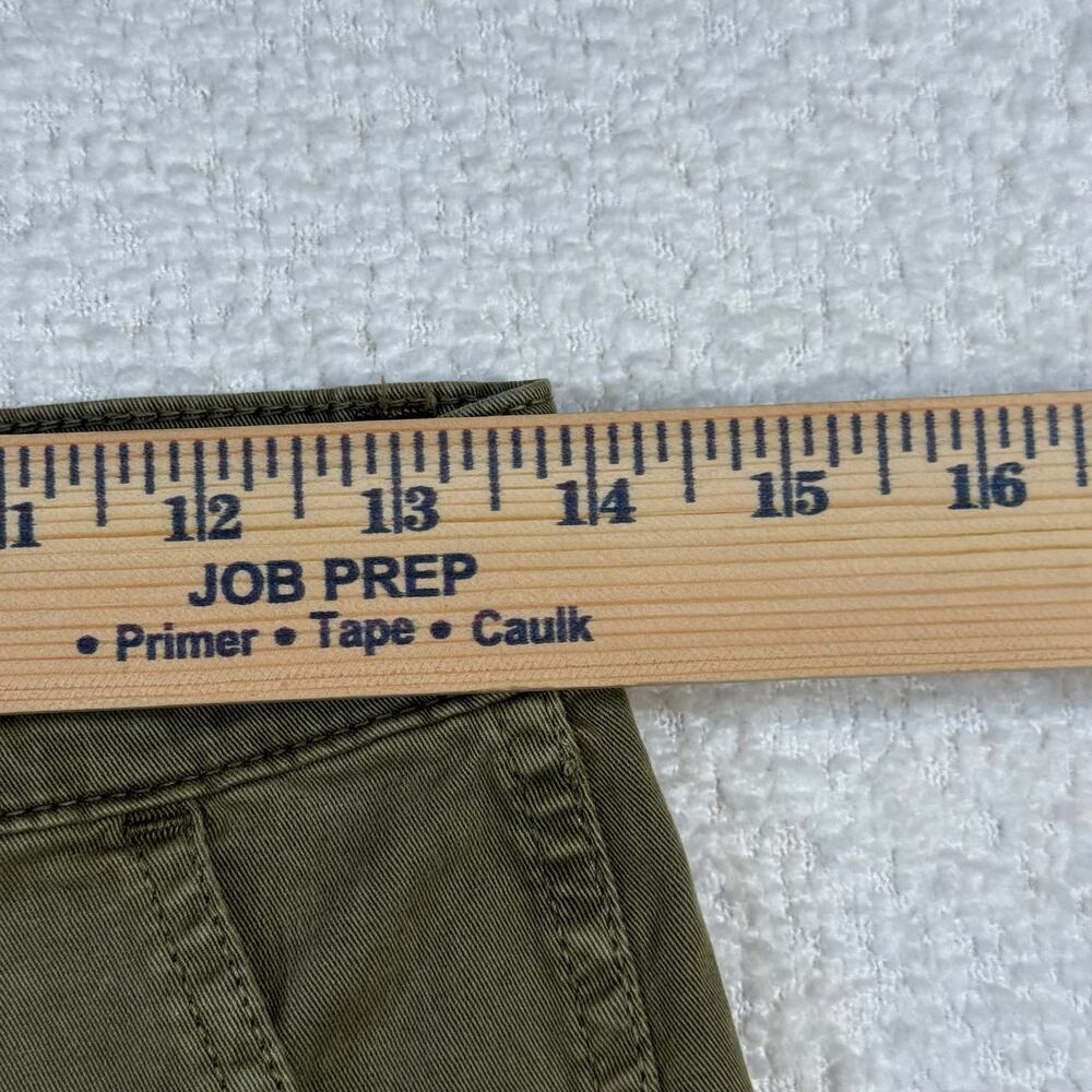Madewell Stovepipe Fatigue Pants: TENCEL™ Lyocell Edition olive green size 27 - Picture 5 of 8